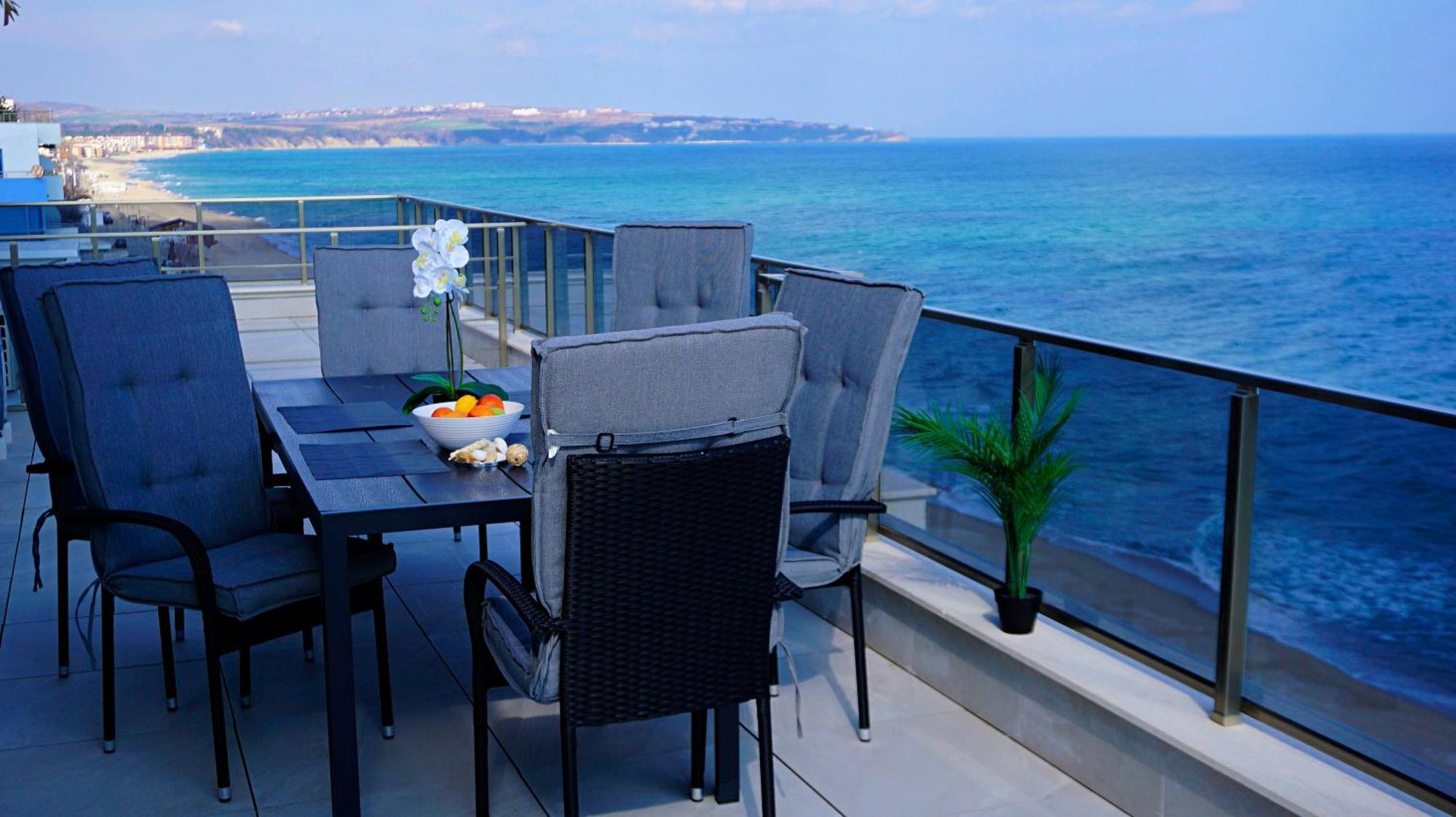 Апартамент Бийч Вю Обзор - Apartment Beach View Obzor Bagian luar foto
