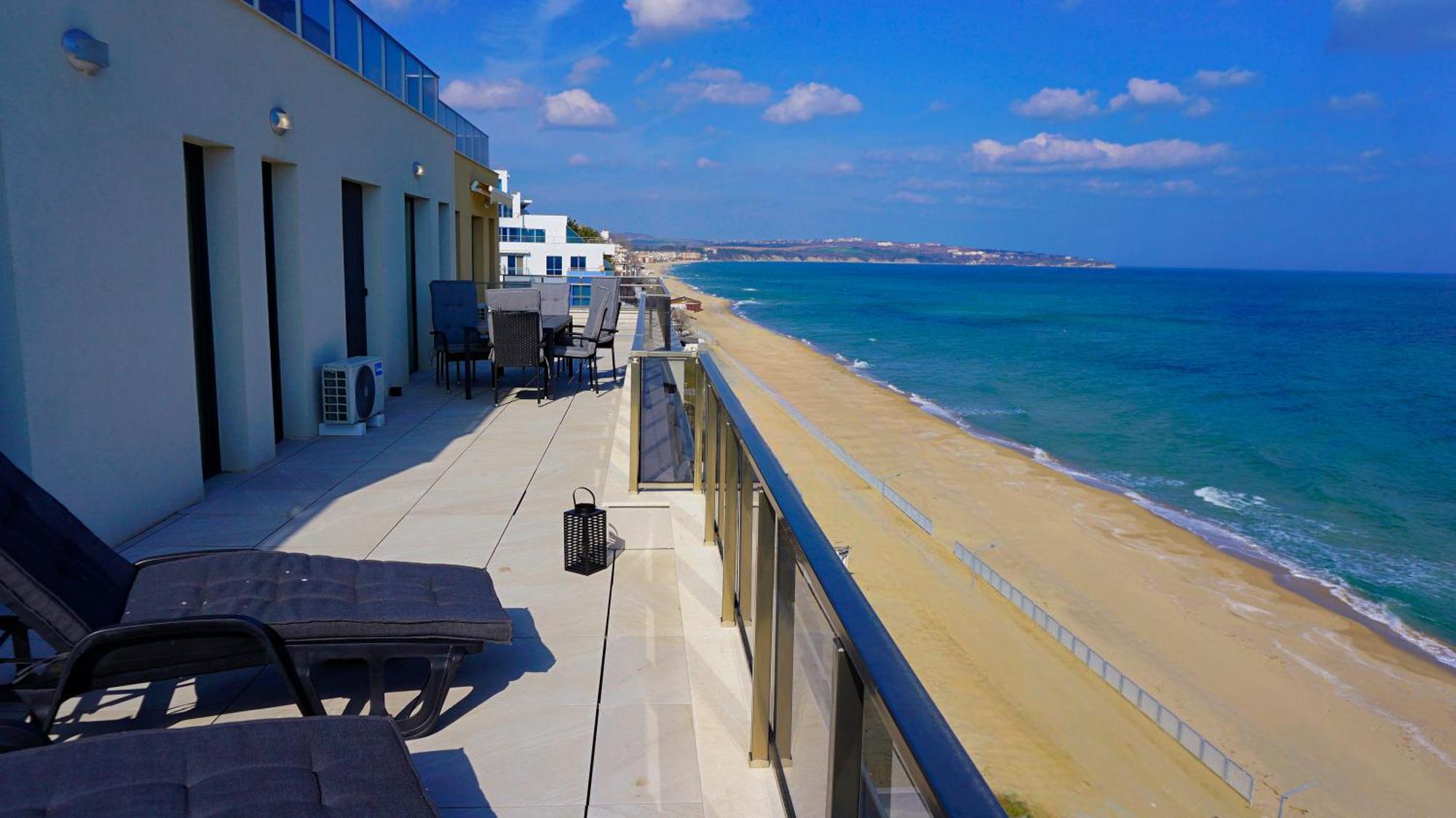 Апартамент Бийч Вю Обзор - Apartment Beach View Obzor Bagian luar foto