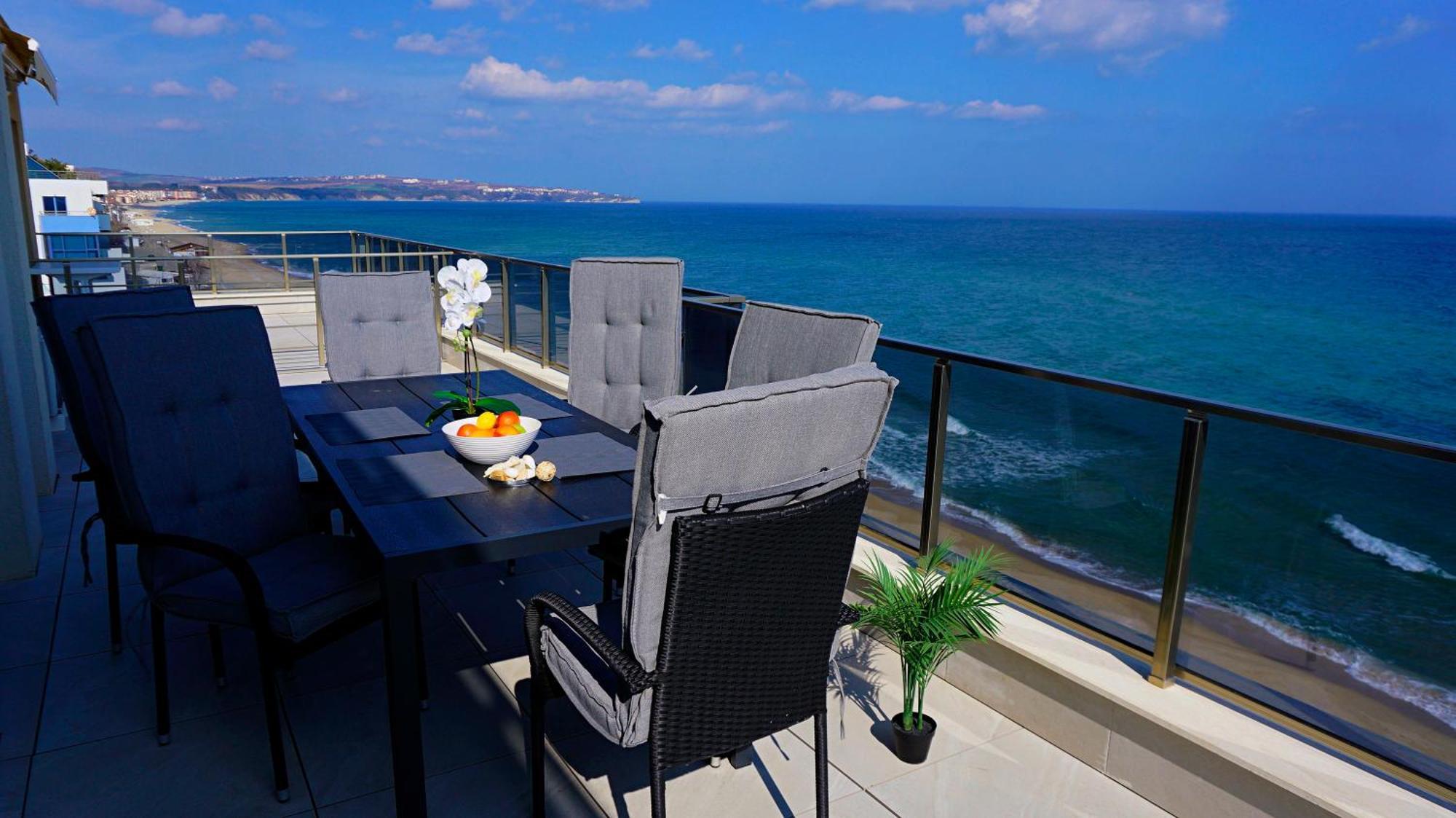 Апартамент Бийч Вю Обзор - Apartment Beach View Obzor Bagian luar foto