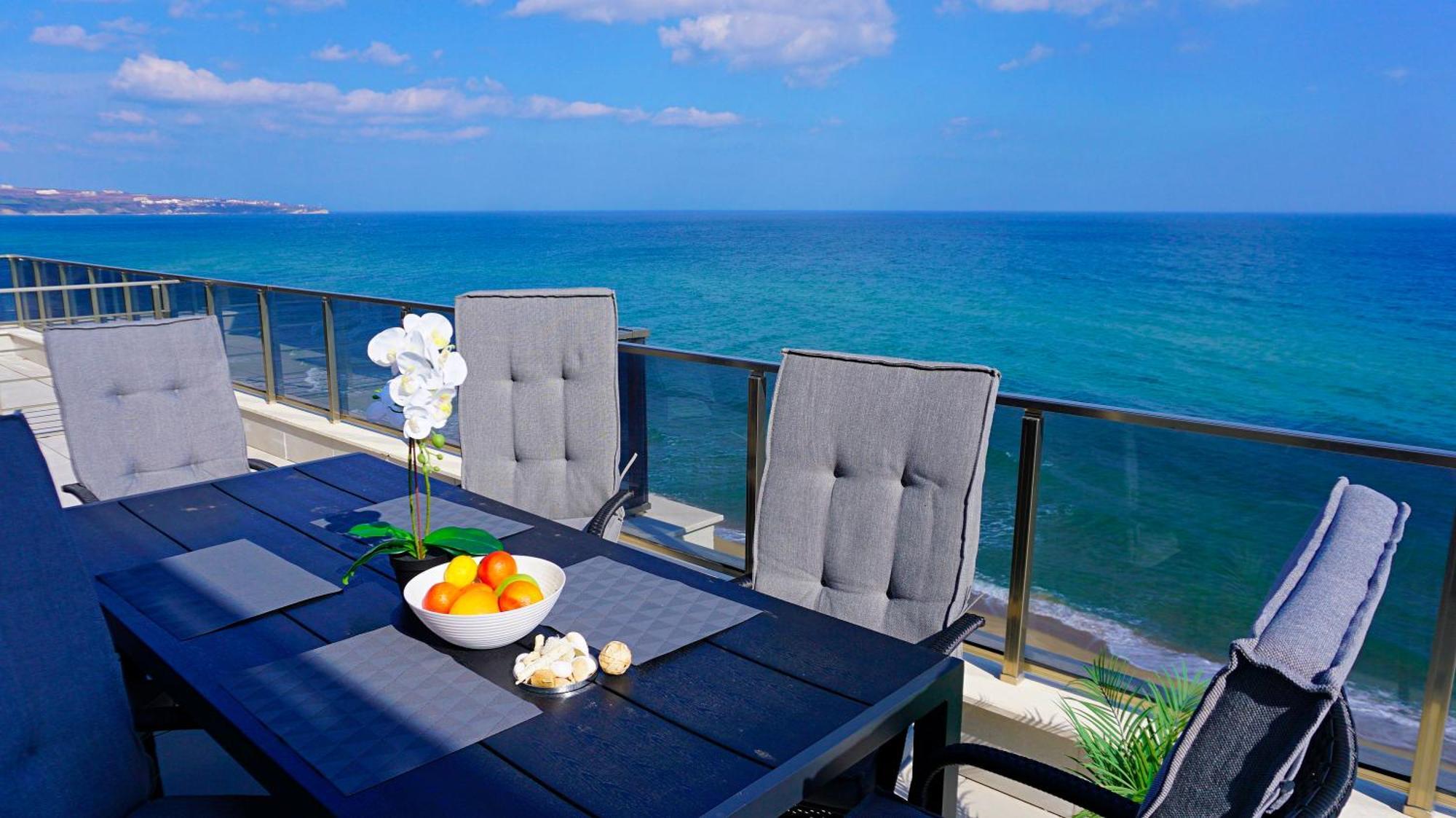 Апартамент Бийч Вю Обзор - Apartment Beach View Obzor Bagian luar foto