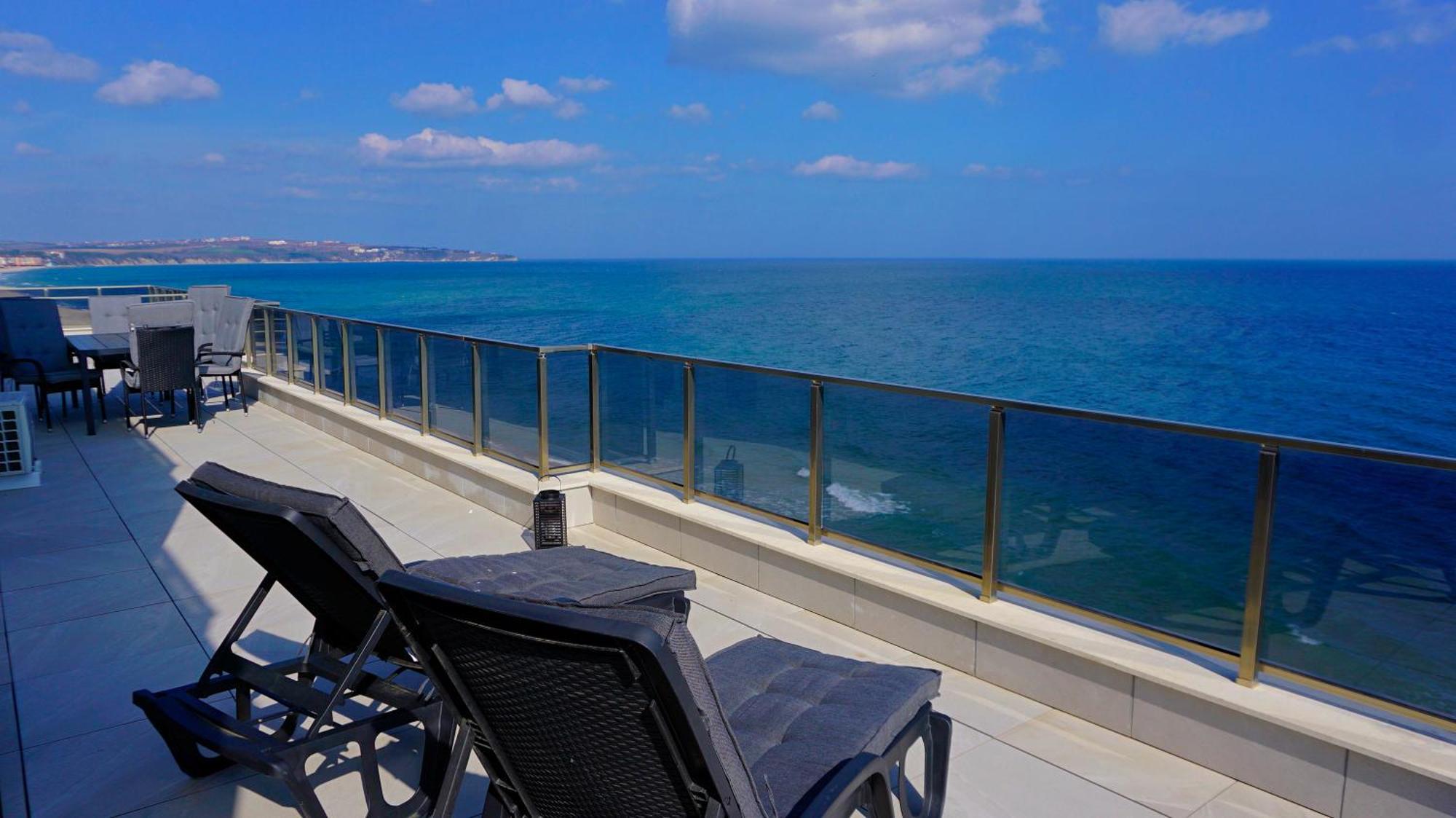 Апартамент Бийч Вю Обзор - Apartment Beach View Obzor Bagian luar foto