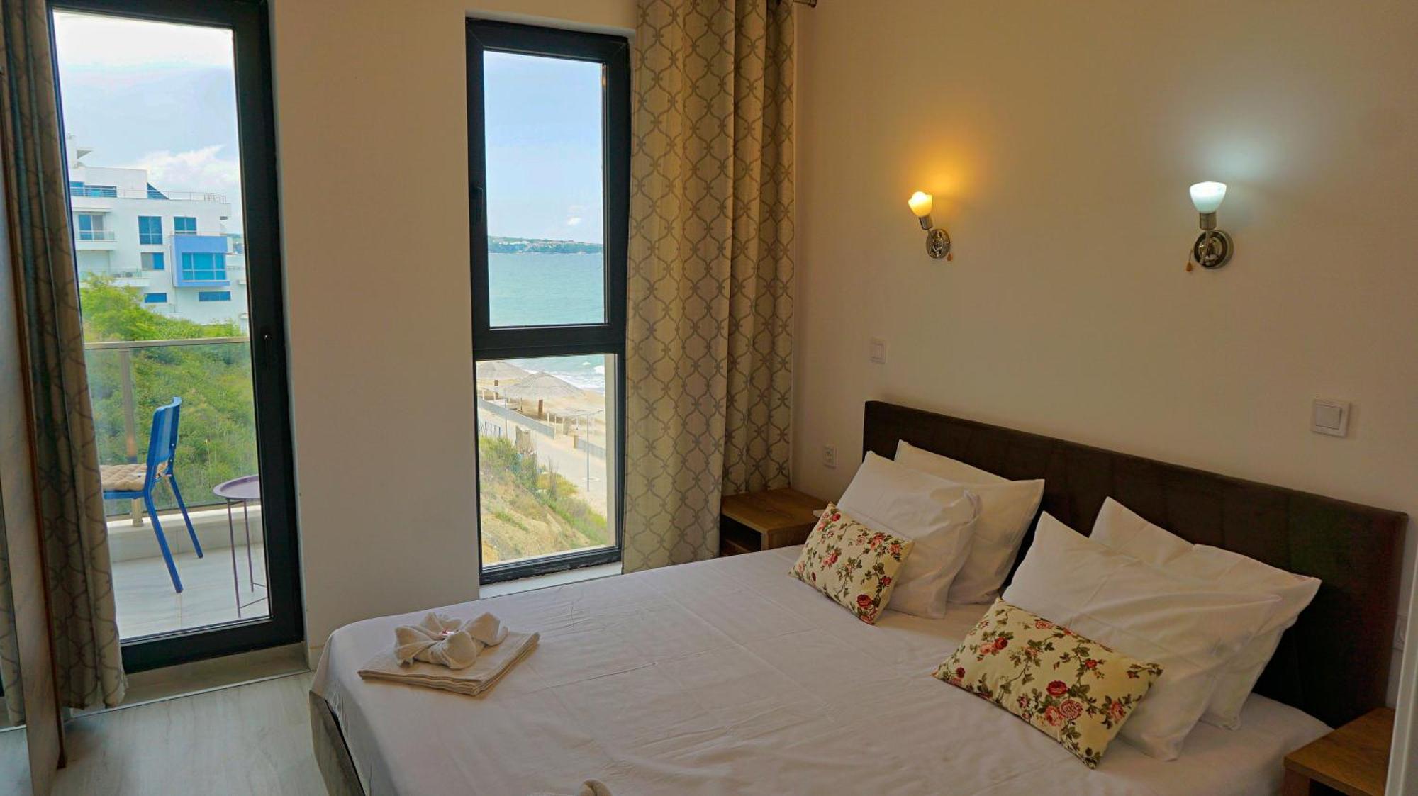 Апартамент Бийч Вю Обзор - Apartment Beach View Obzor Bagian luar foto